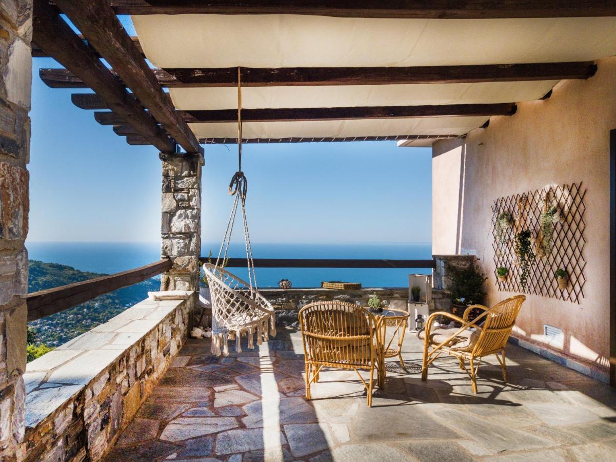 קיסוס A Dream Deferred Villa Pelion מראה חיצוני תמונה