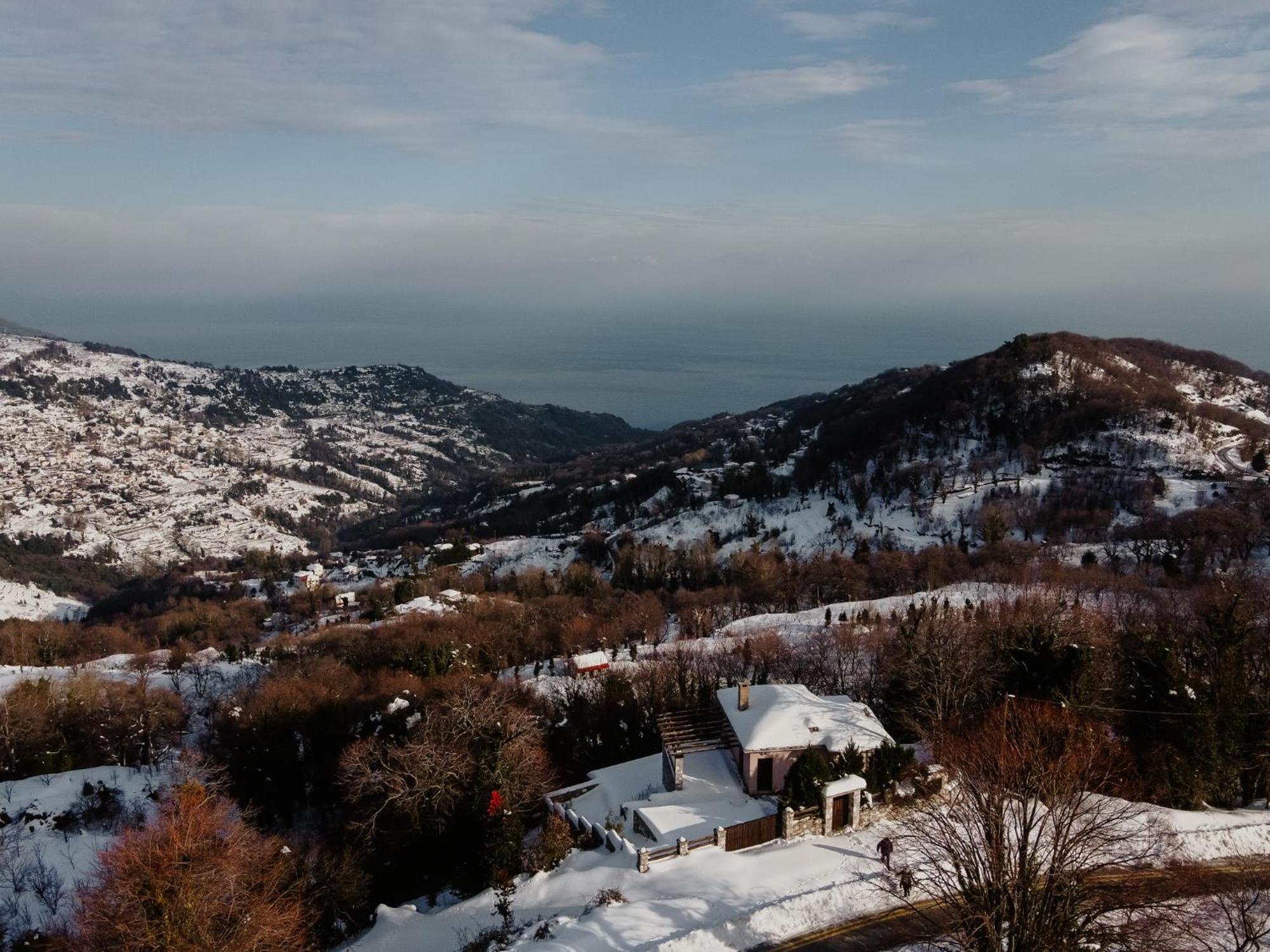 קיסוס A Dream Deferred Villa Pelion מראה חיצוני תמונה