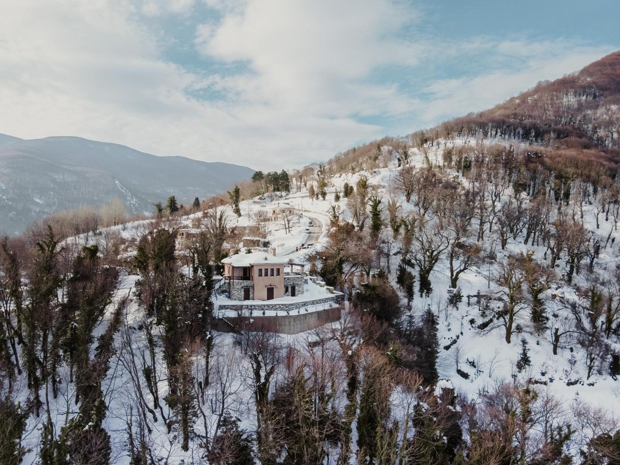 קיסוס A Dream Deferred Villa Pelion מראה חיצוני תמונה
